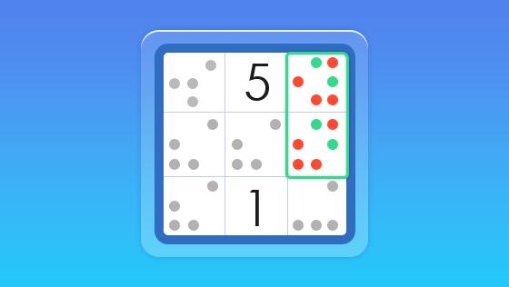 sudoku with auto candidate mode